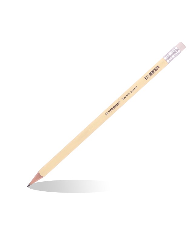 CRAYON NOIR AVEC GOMME PASTEL STABILO