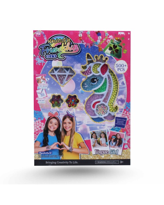 COFFRET ACC +500PCS UNICORN FRIENDSHIP