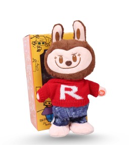 Labubu Musicale Et Dansant - Marron