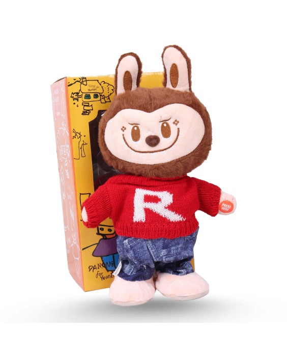 Labubu Musicale Et Dansant - Marron