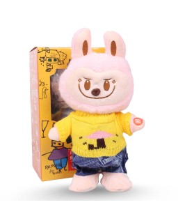 Labubu Musicale Et Dansant - Rose claire