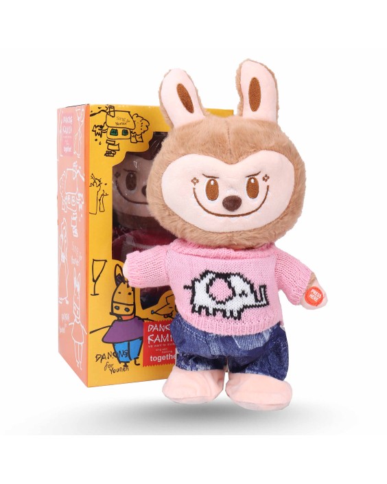 Labubu Musicale Et Dansant - Camel