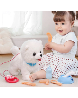 Chien Marche Et Dance