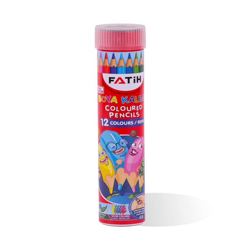 CRAYON COUL 12/18 METAL ROND FATIH