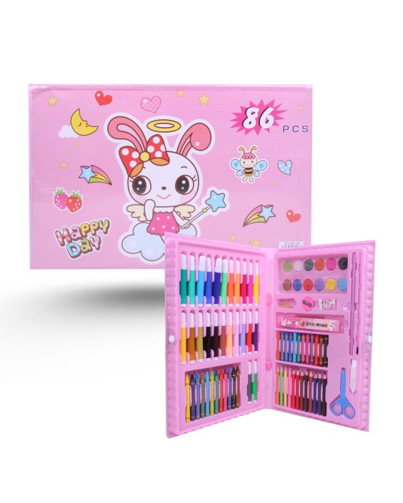 VALISE COLORIAGE 86PCS