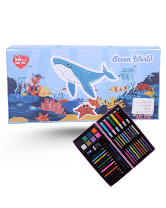 COFFRET COLORIAGE 59PCS