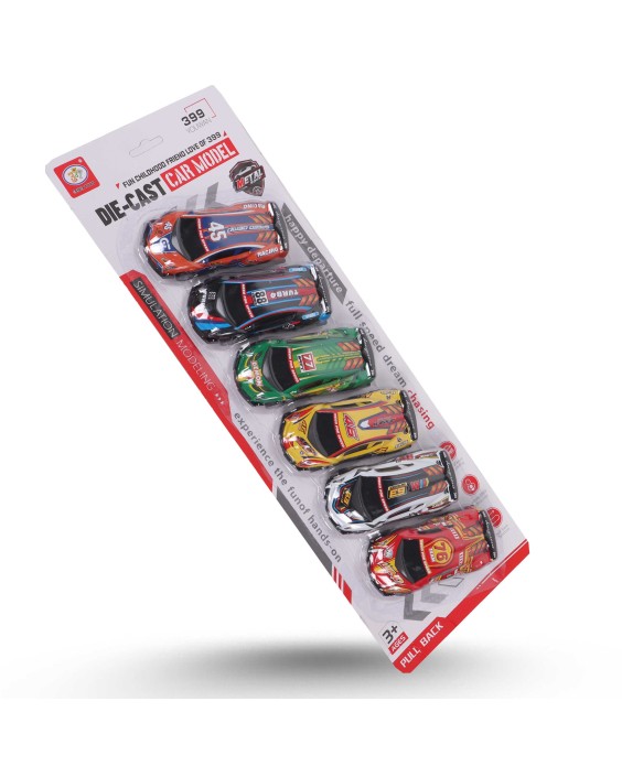 BLISTER 6 CARS