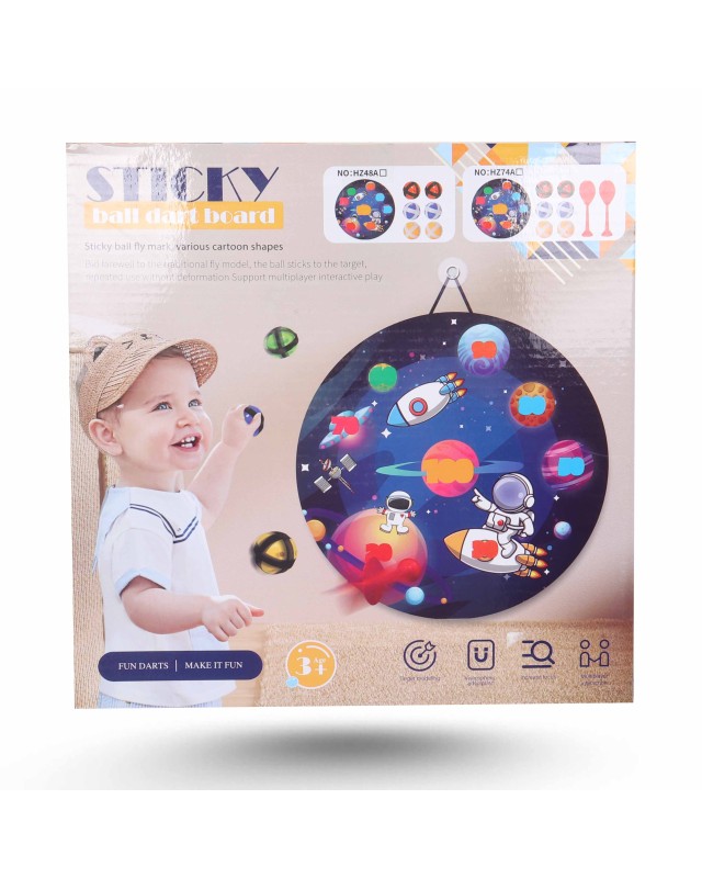 JEU FLECHE STICKY BALL 72CM