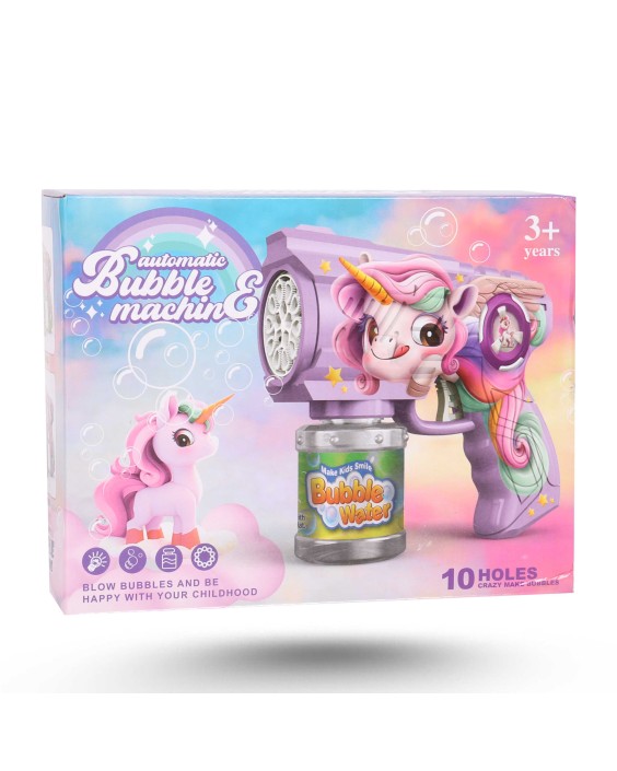 PISTOLET BUBBLE UNICORN