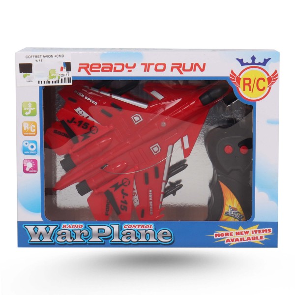 COFFRET AVION +CMD WARPLANE