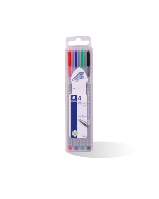 POCH DE 4 FEUTRE FINE STAEDTLER