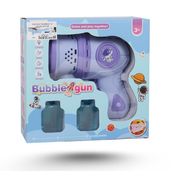 PISTOLET BUBBLE 12 HOLES SPACE