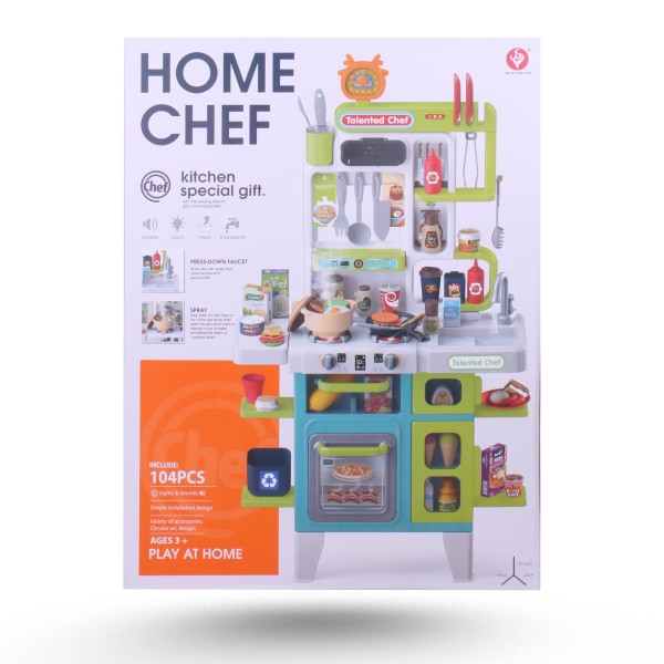 COFFRET HOME CHEF 104 PIECES