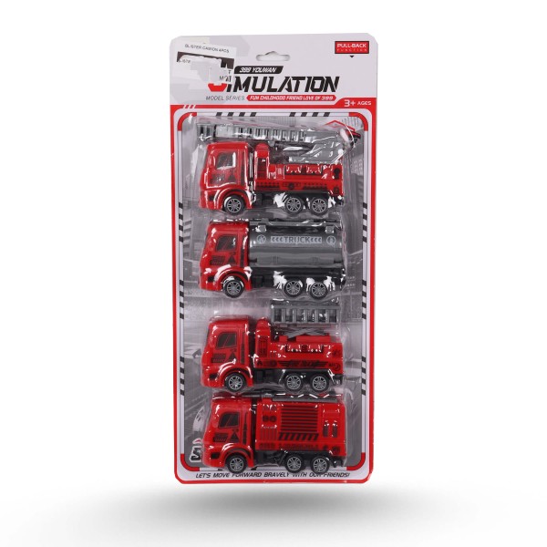 BLISTER CAMION 4 PIECES