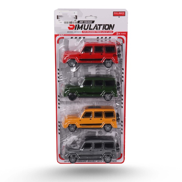 BLISTER CAMION 4 PIECES SIMULATION