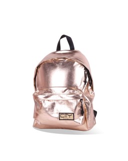 SAC A DOS UNI CITY METALISE DORE