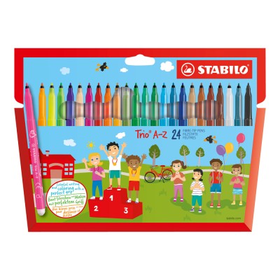 Feutre De 24 Trio A-Z -...