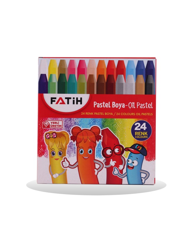 PASTEL A HUILE DE 24 FATIH