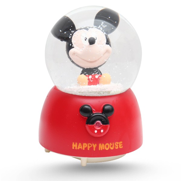 Boule De Neige Musicale Avec Lumière LED Variable - Mickey