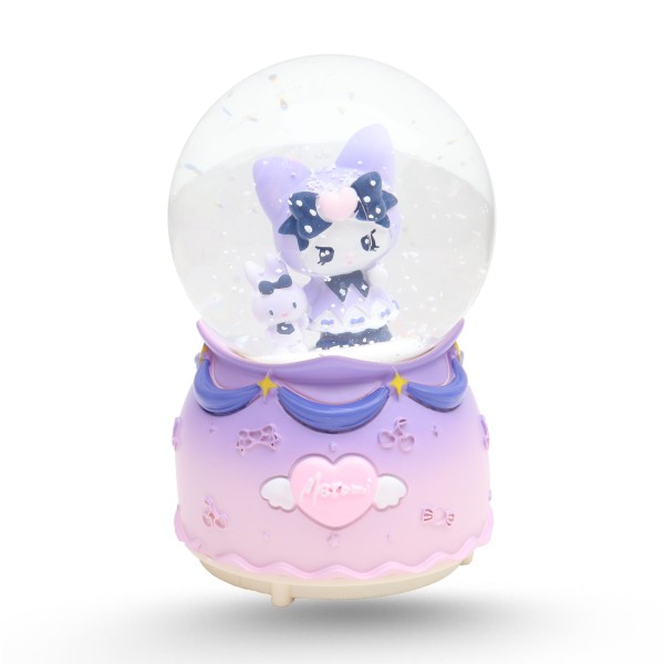 Boule De Neige Musicale Moyen Modèle - Kuromi