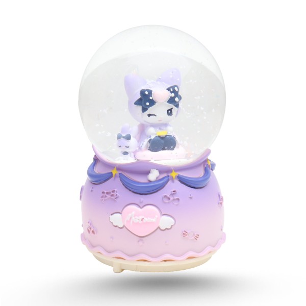 Boule De Neige Musicale Moyen Modèle - Kuromi