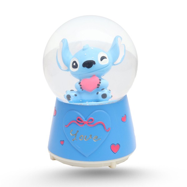 Boule De Neige Musicale Moyen Modèle - Stitch