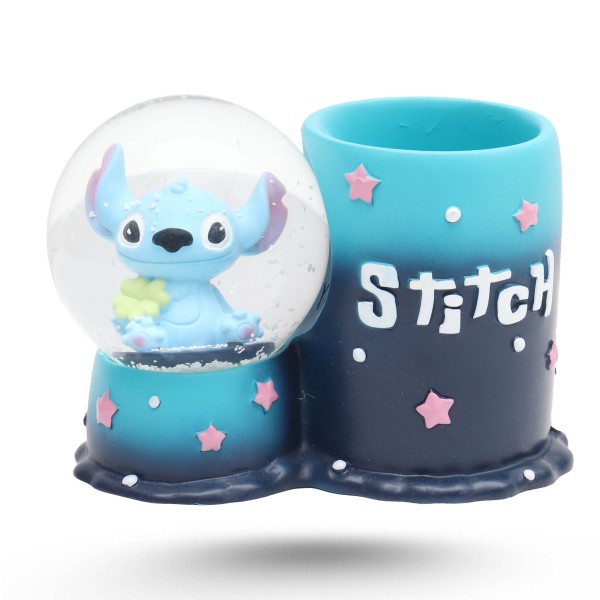 Boule De Neige Lumineux Avec Porte Stylo - Stitch 1