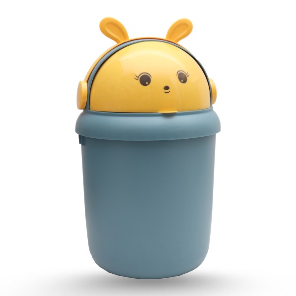 CORBEILLE PAPIER PLASTIQUE LAPIN TOP2480-35