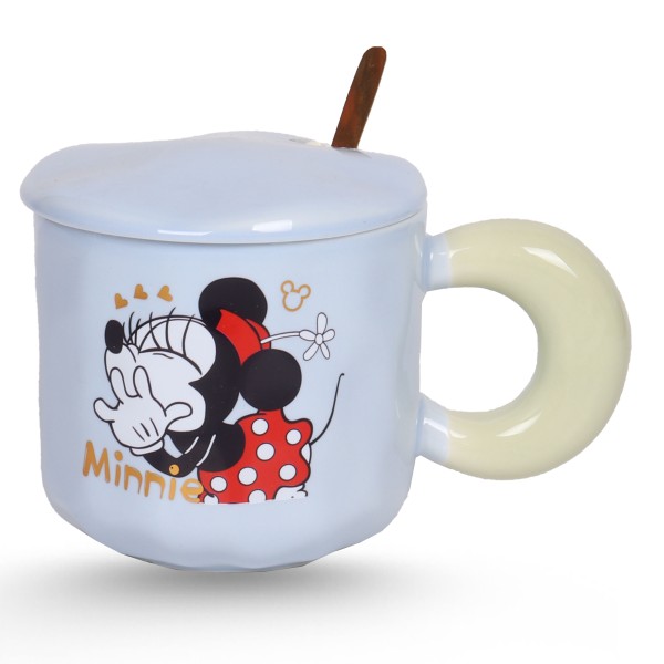 Tasse Céramique Avec Cuillère - Minnie