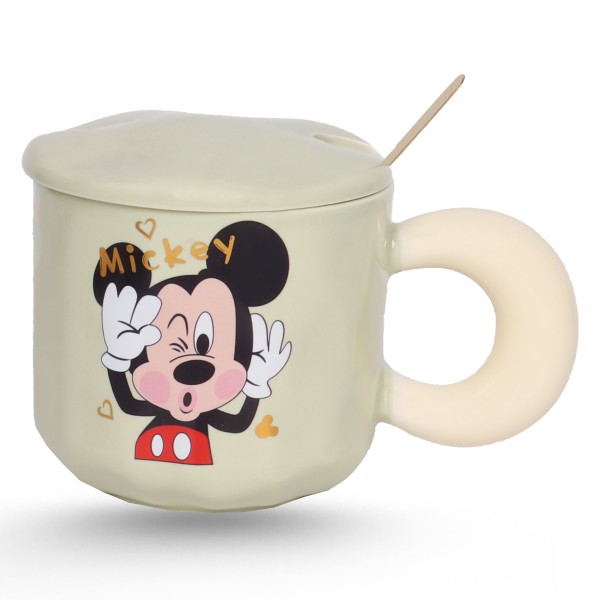 Tasse Céramique Avec Cuillère - Mickey