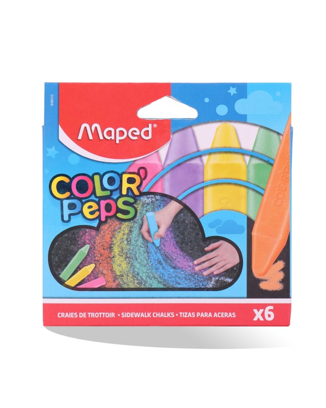 CRAIE DE TROTTOIR DE 6 MAPED