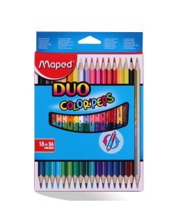 CRAYON COUL 18/18 DUO MAPED