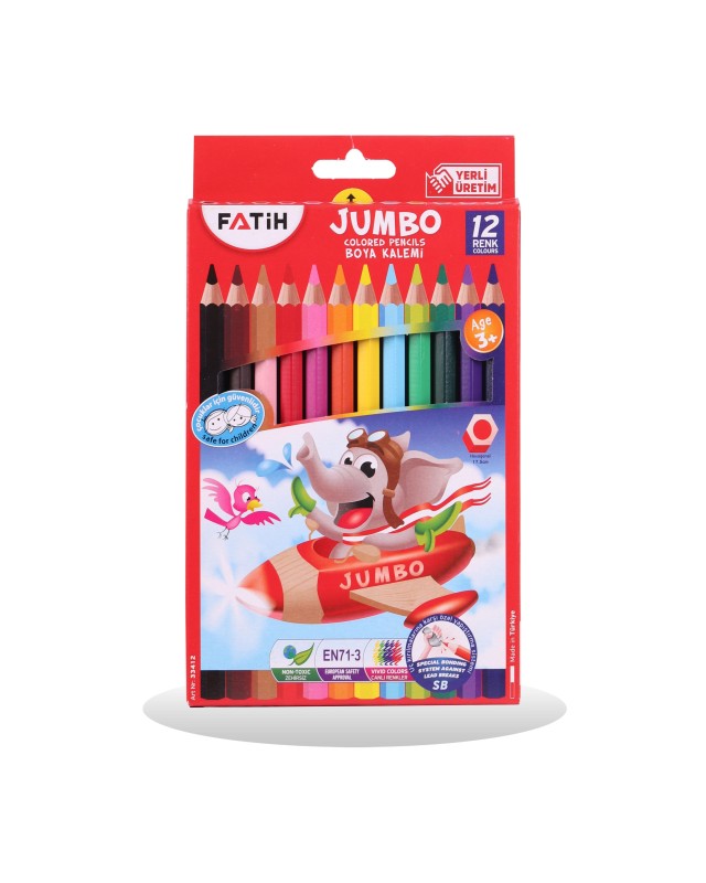 CRAYON COUL 12/18 JUMBO FATIH