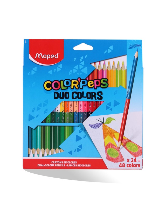 CRAYON COUL 24/18 DUO MAPED
