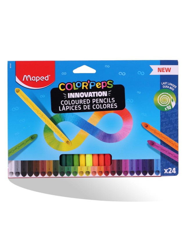 CRAYON COUL DE 24 INNOV INFINITY MAPED