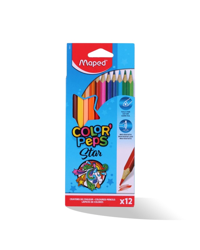 CRAYON COUL 12/18 STAR MAPED