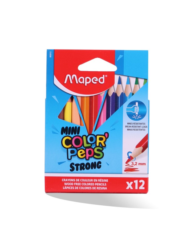 CRAYON COUL 12/9 STRONG MAPED