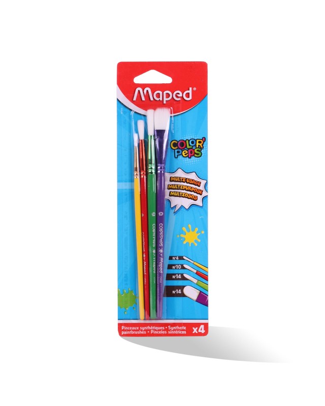 BLISTER 4 PINCEAUX MAPED