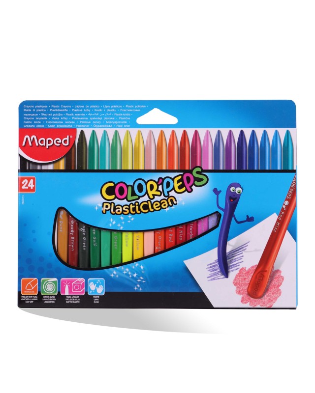 CRAYON PASTEL DE 24 MAPED