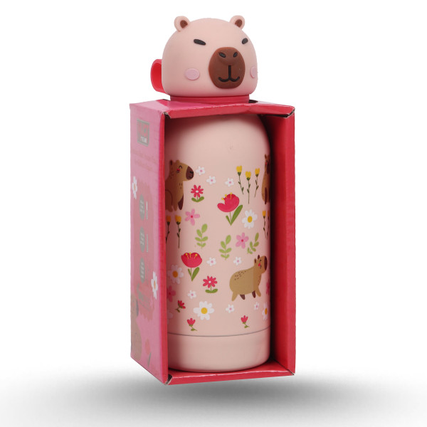 Bouteille d'eau Isothermique 500ml - Must Team - Capybara