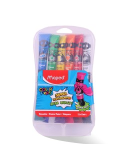 GOUACHE 12 BOITE CRISTALE MAPED