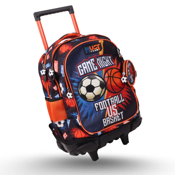 SAC A DOS TROLLEY MUST TEAM FOOT vs BASKET
