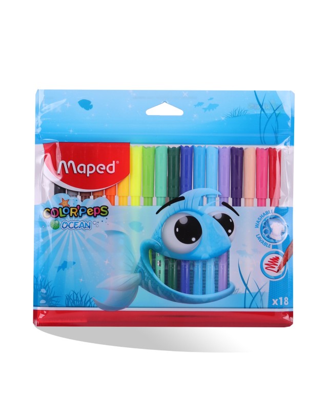 FEUTRE DE 18 OCEAN MAPED