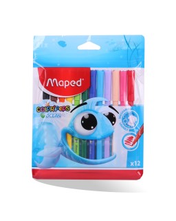 FEUTRE DE 12 OCEAN MAPED