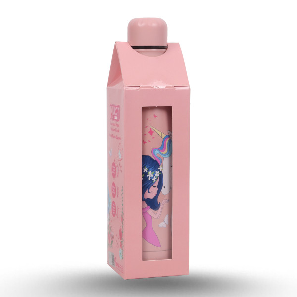 Bouteille D'Eau 500ml Acier Inoxydable - Must Team - Unicorn
