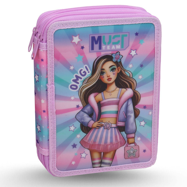 Trousse Plat 2 Poches - Must Team - Fashion Girl