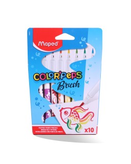 FEUTRE DE 10 BRUSH MAPED