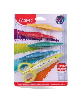 CISEAU DECOUPE + 5 LAMES CREATIVE MAPED