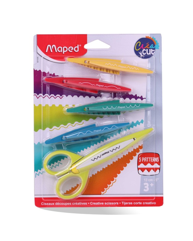 CISEAU DECOUPE + 5 LAMES CREATIVE MAPED