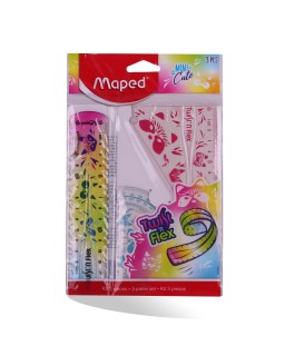 POCH GEO 15CM MINI CUTE FLEXIBLE MAPED
